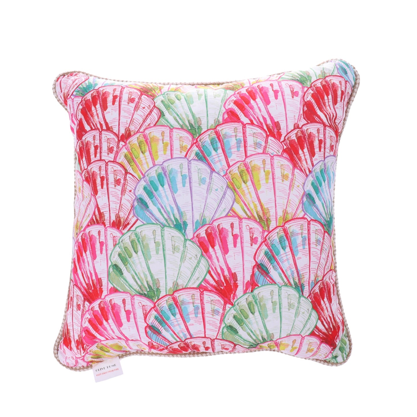 hell Prints Throw Pillow Cover Cases Linen Home Decorative Zipper Throw Pillow Case for Sofa Couch