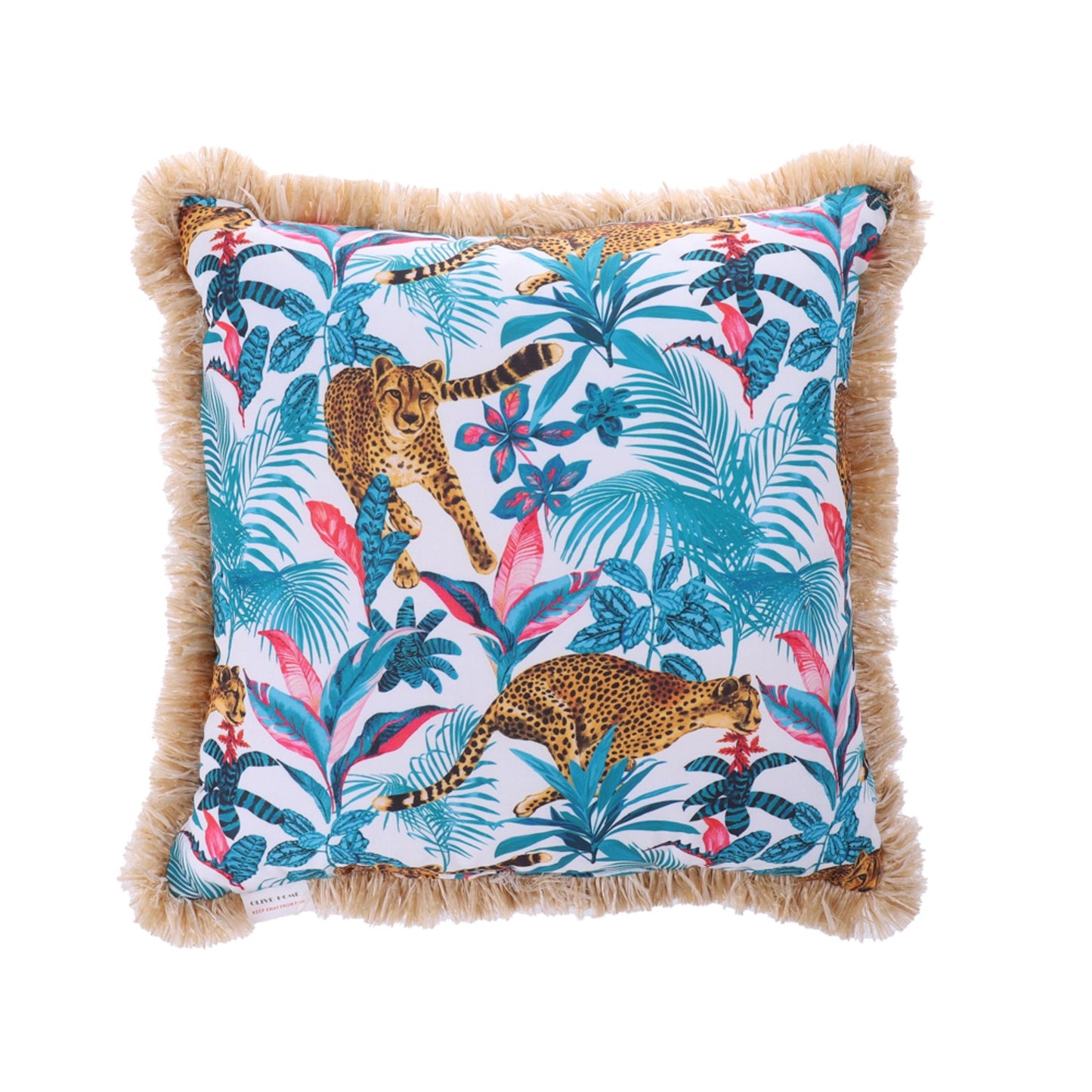 Contrast Cheetah Leopard Printed Throw Velvet Pillow Covers Decorative Pillowcase Soft Cushion Covers for Bedroom Livingroom