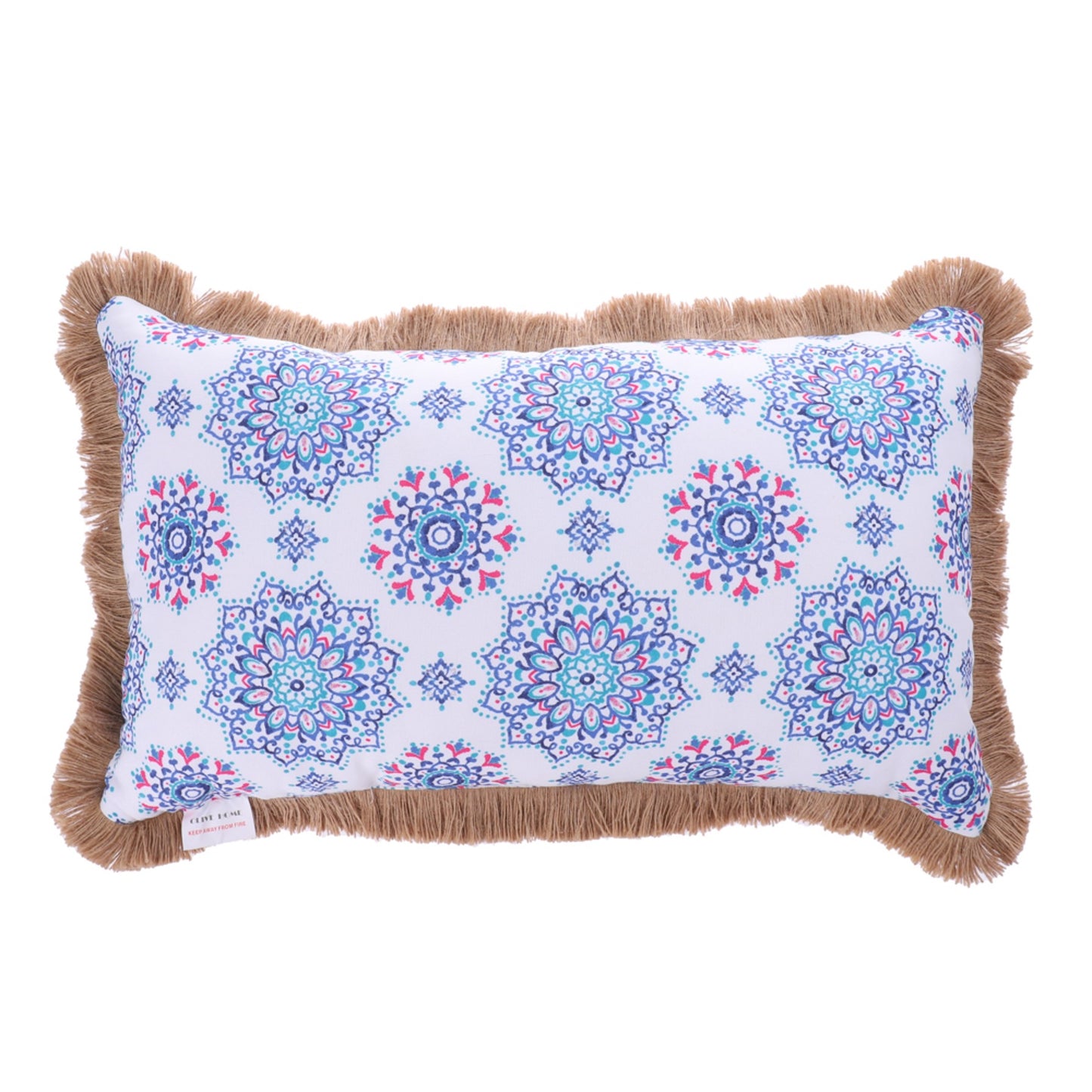 Pillow Sham Decorative Mandala Cushion Cover Meditation Pillow, Ethnic Cotton Cushion