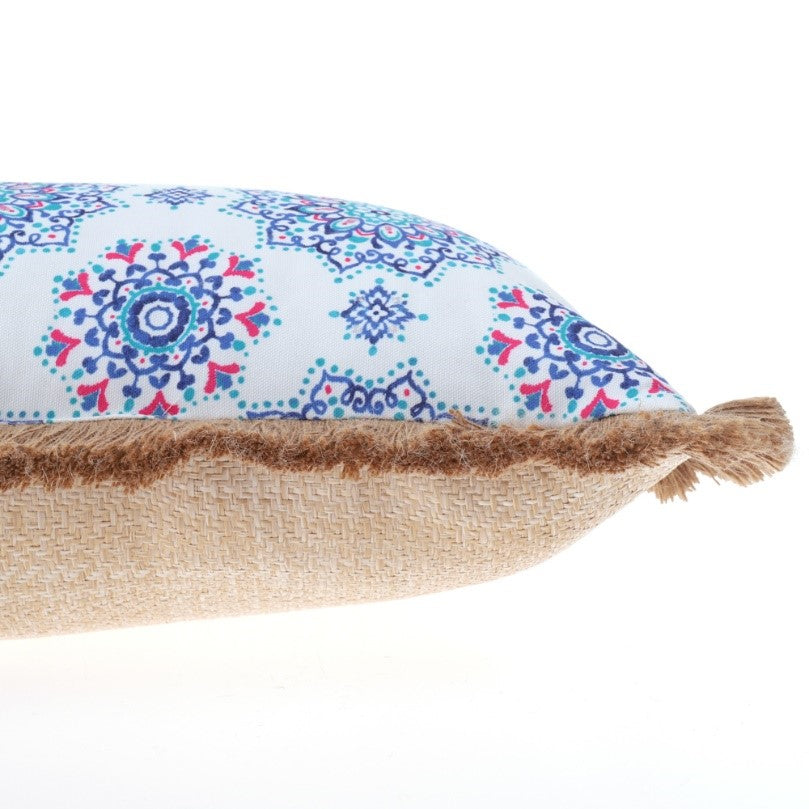 Pillow Sham Decorative Mandala Cushion Cover Meditation Pillow, Ethnic Cotton Cushion