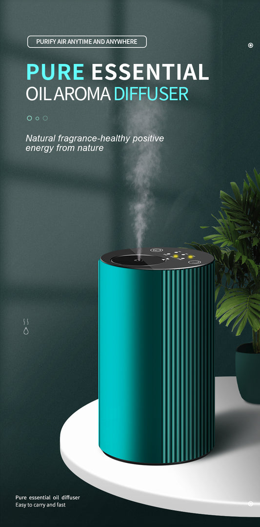 Nebulizer For Pure Oil Aroma Diffuser PR-27B, colors Green, Grey, Silver