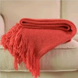 Solid Blanket Cross Woven Couch Throw Knitted with Lightweight for Bed Or Sofa Decorative BTL18131