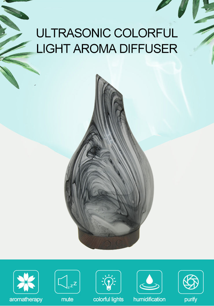 Aroma Diffuser Marble Porcelain Glaze PR-67A