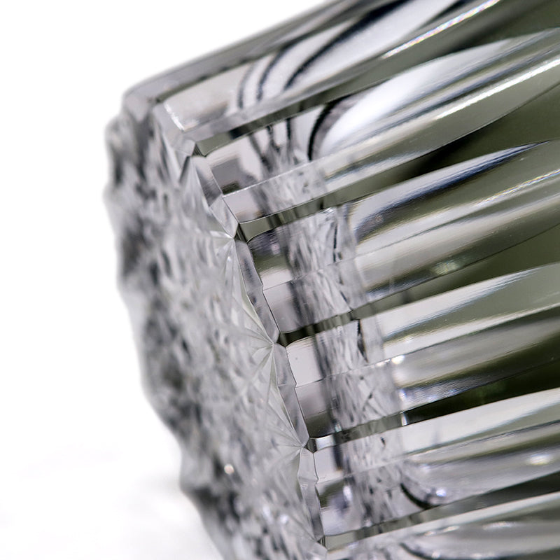 "江戸切子” Edokiriko Gorgeous Brilliance Rock Glass JP-042