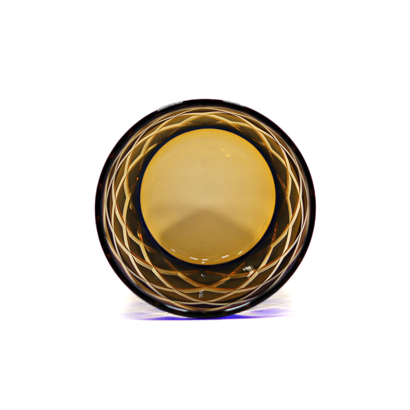 "江戸切子” Edokiriko Gorgeous Brilliance Rock Glass JP-005