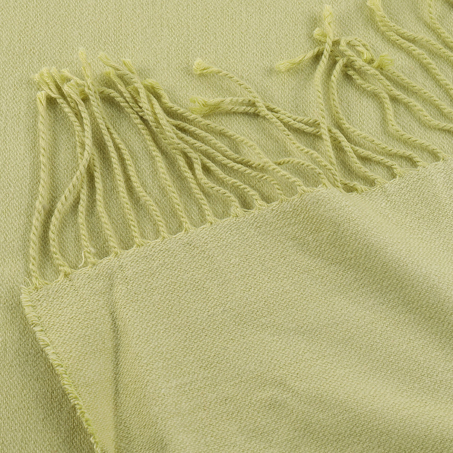 Knitted Throw Blanket Fringe Dusty Slate Grass Green Tassel Boho Decor Outdoor Woven Textured Soft Lightweight
