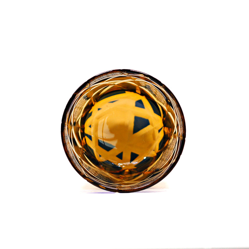 "江戸切子” Edokiriko Gorgeous Brilliance Rock Glass JP-008