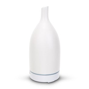 sential Oil Diffuser,Handcrafted Ceramic Diffuser,Ultrasonic Cool Mist Oil Diffuser for Aromatherapy (White) Aroma Diffuser Classic PC-1204