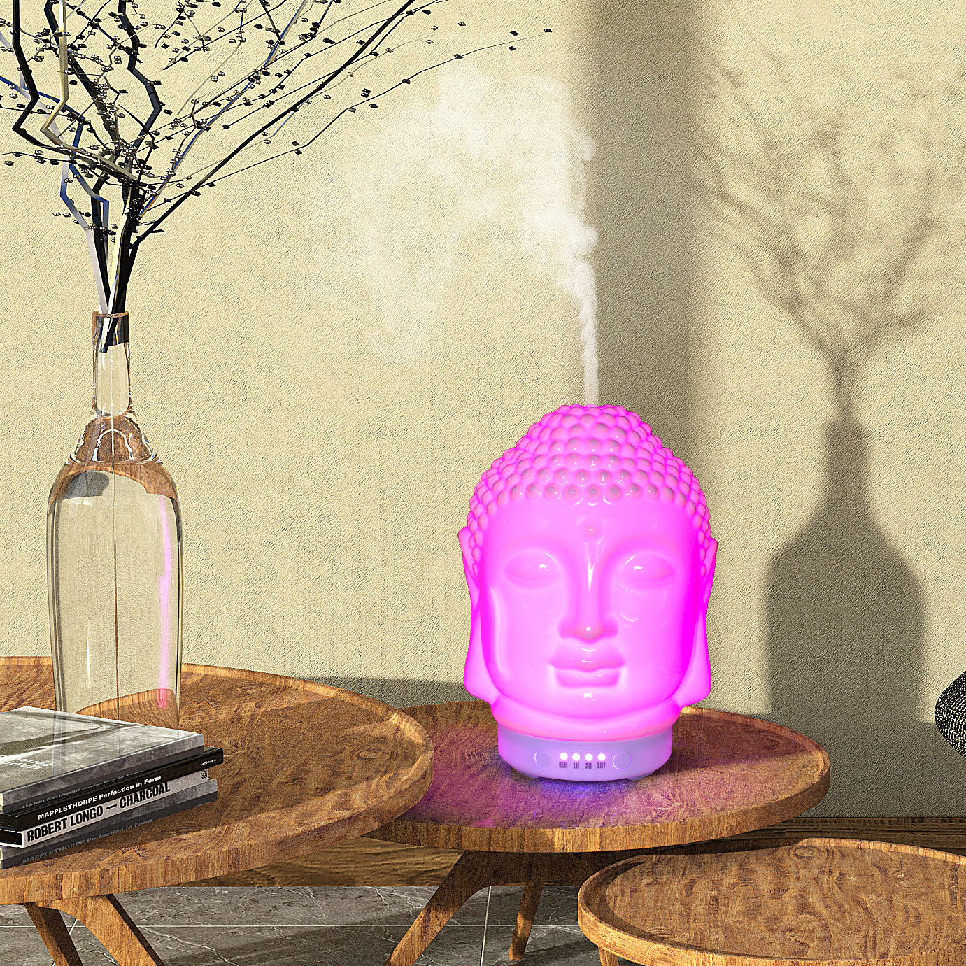 Aroma Diffuser Buddha looks with colorful PY-127