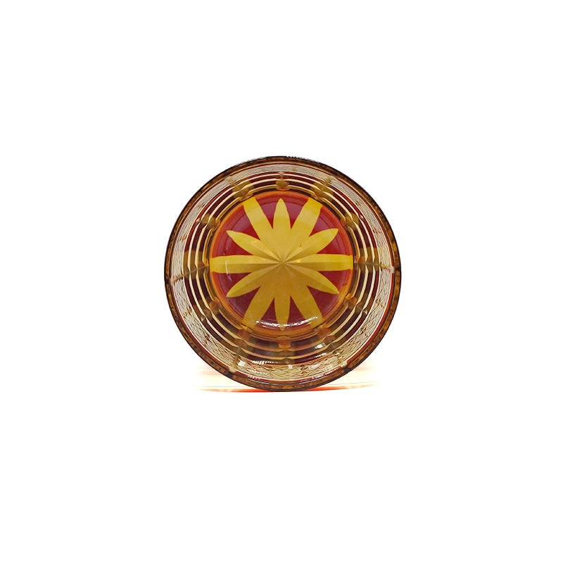 "江戸切子” Edokiriko Gorgeous Brilliance Rock Glass JP-015