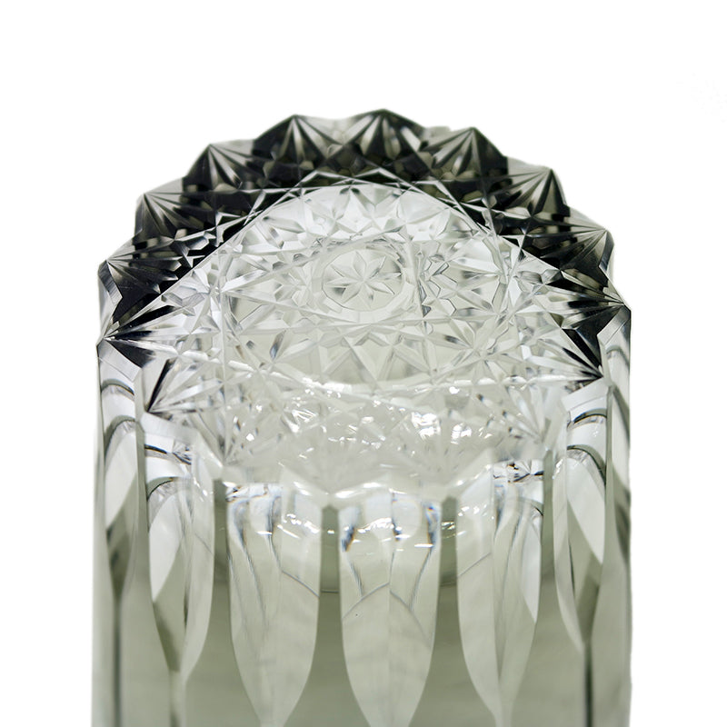 "江戸切子” Edokiriko Gorgeous Brilliance Rock Glass JP-042