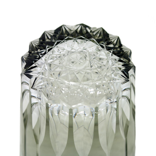 "江戸切子” Edokiriko Gorgeous Brilliance Rock Glass JP-042