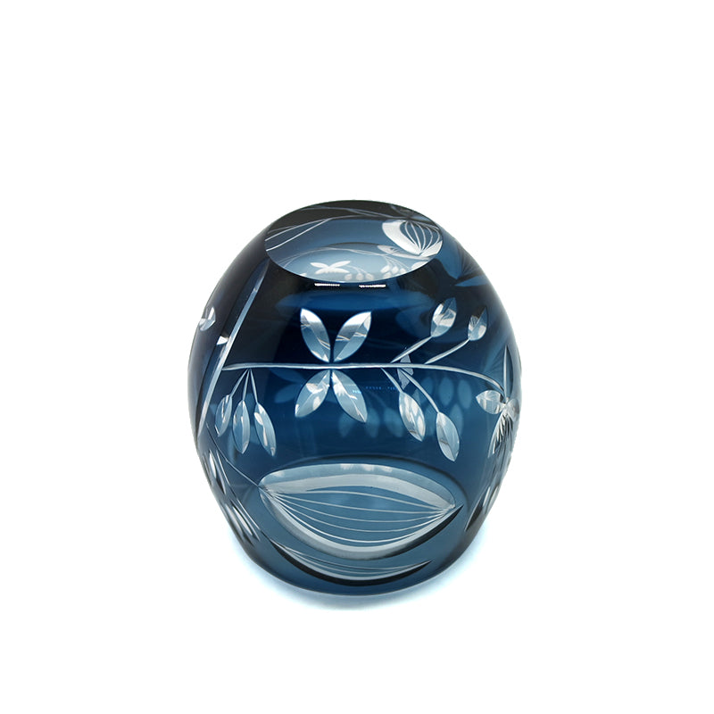 "江戸切子” Edokiriko Gorgeous Brilliance Rock Glass S-1