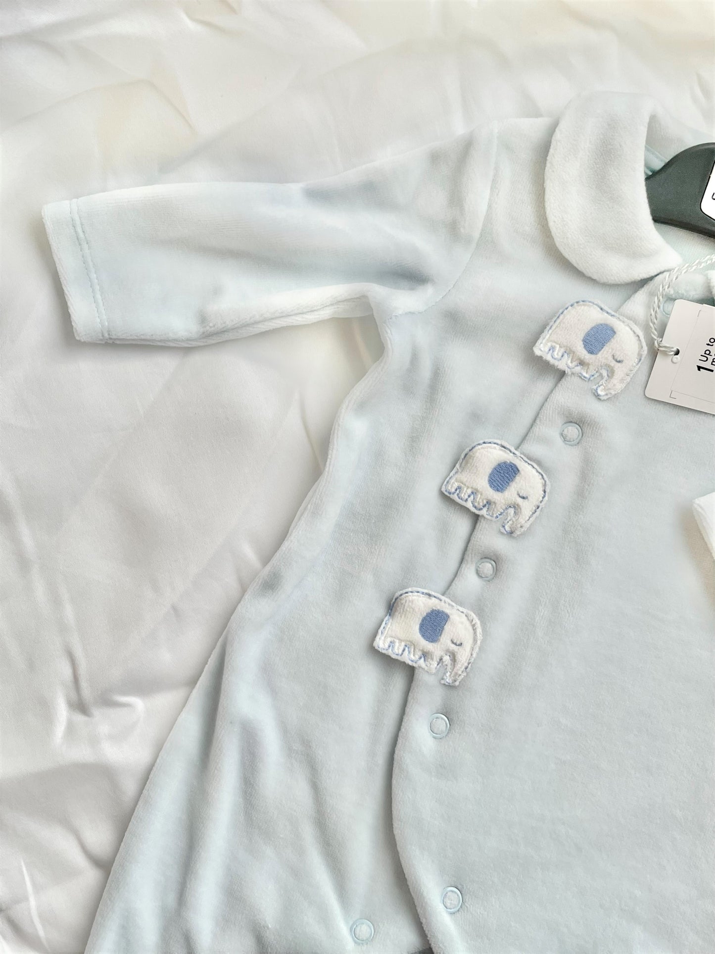 Mothercare Newborn Clothing Gift Blue Elephant item Baby Romper