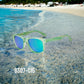6307-C15 Stylish Sunglasses with colored Wood/Bamboo Frame UV400 Lens fit all weather