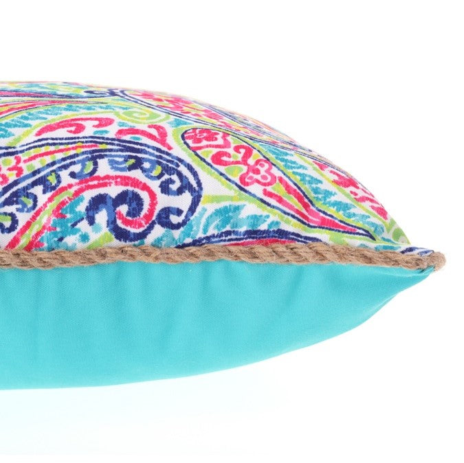 Colorful  Cover Floor Pillow Case for Cushion Cover Boho Bohemian Floral Art Floor Case for Sofa