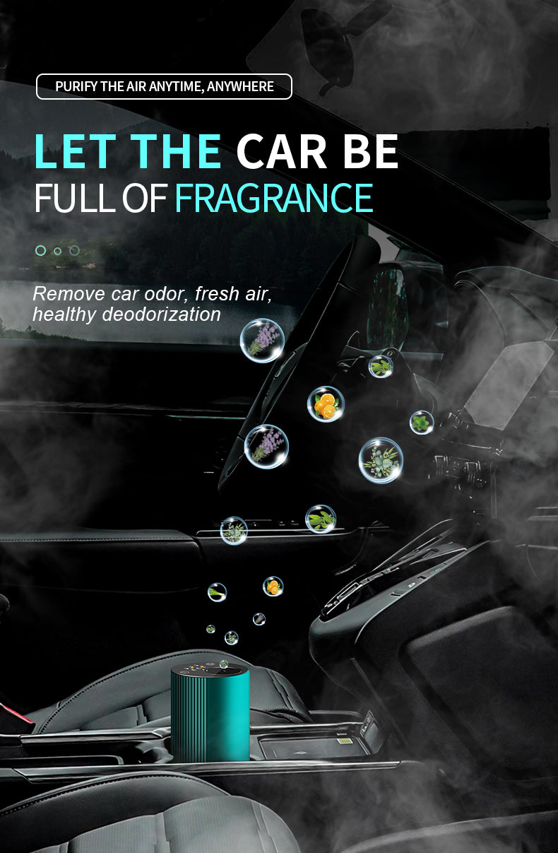 Nebulizer For Pure Oil Aroma Diffuser PR-27B, colors Green, Grey, Silver