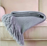 Solid Blanket Cross Woven Couch Throw Knitted with Lightweight for Bed Or Sofa Decorative BTL18131