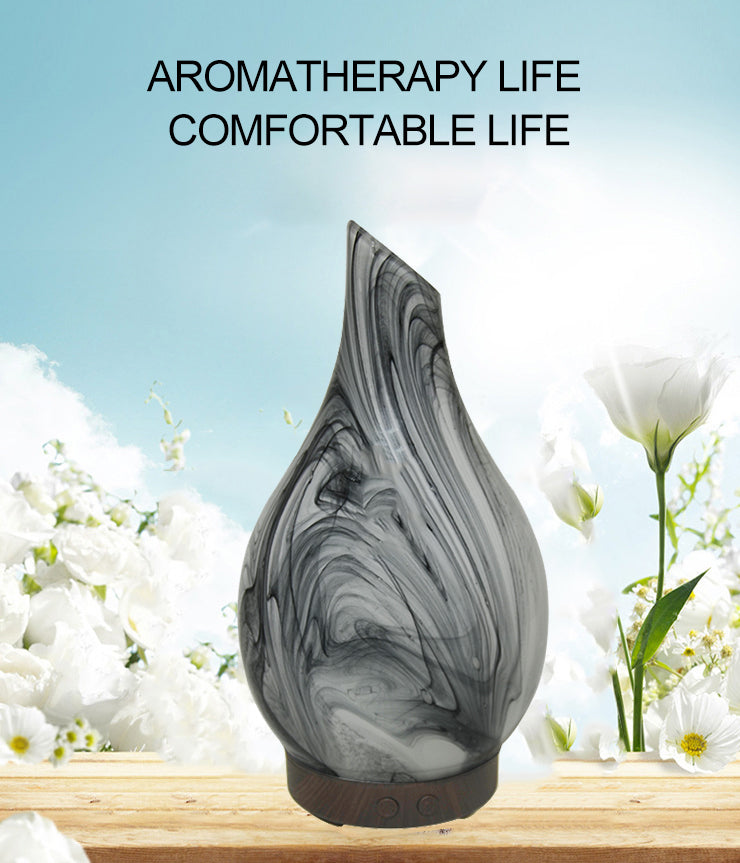 Aroma Diffuser Marble Porcelain Glaze   PR-67A