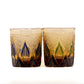 "江戸切子”　Edokiriko Gorgeous Brilliance　Rock Glass　JP-010