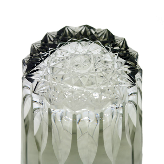 "江戸切子”　Edokiriko Gorgeous Brilliance　Rock Glass　JP-042