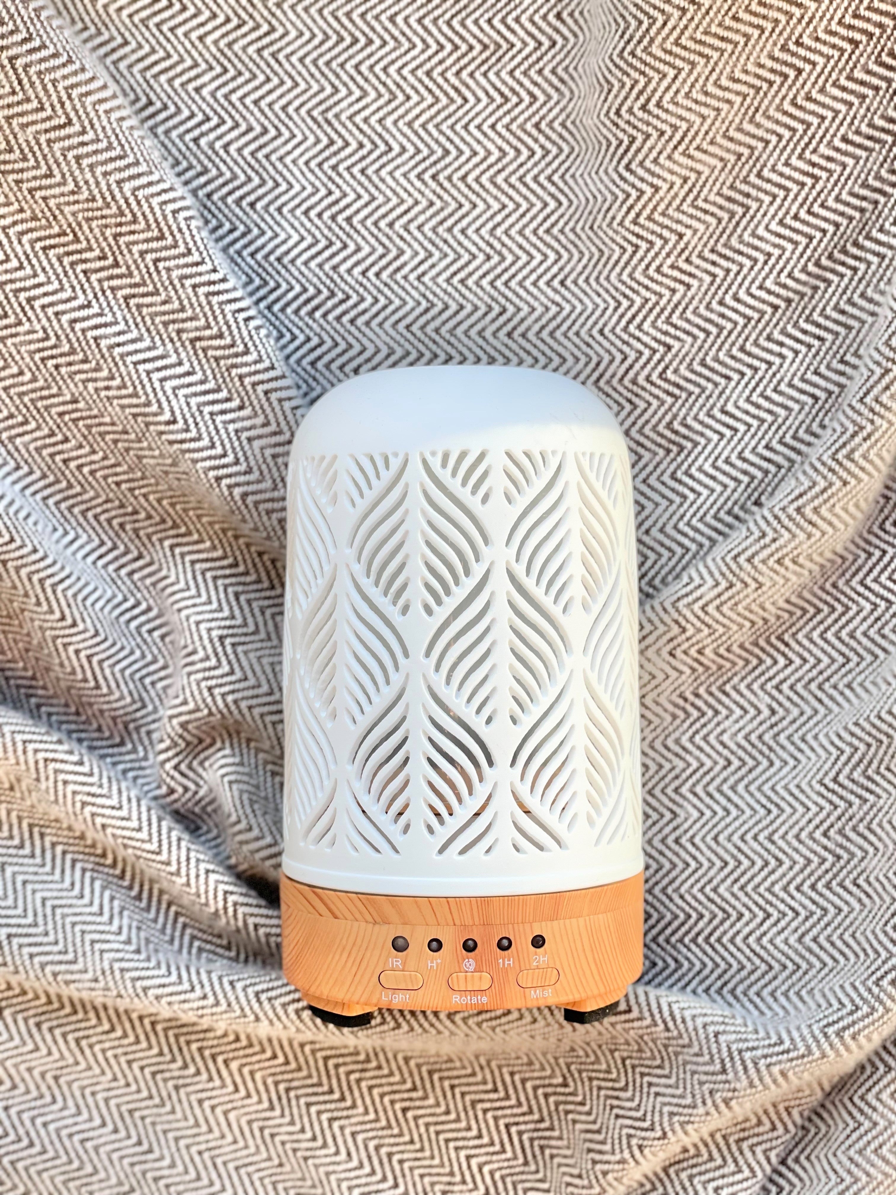 Rotate Ceramic Aroma Diffuser Leaf 2067601 – Three Lifetimes Online