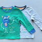 Buy 1 Get 1 ! Hola Happy Monster Boy And Girl Kids Ready To Wear Grey/Green