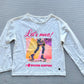 Buy 1 Get 1 ! Let's Move! I Love Roller Skating For Girl Ready To Wear White / Grey