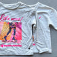 Buy 1 Get 1 ! Let's Move! I Love Roller Skating For Girl Ready To Wear White / Grey