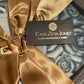 Casa Zeta-Jones Reversible Velvet Soft Robe Seagalss/Champagne/Swedish Grey