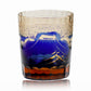 "江戸切子”　Edokiriko Gorgeous Brilliance　Rock Glass　JP-036